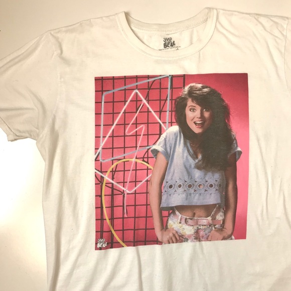 Hot Topic Other - 90’s TV | Saved By the Bell Kelly Kapowski tee XL
